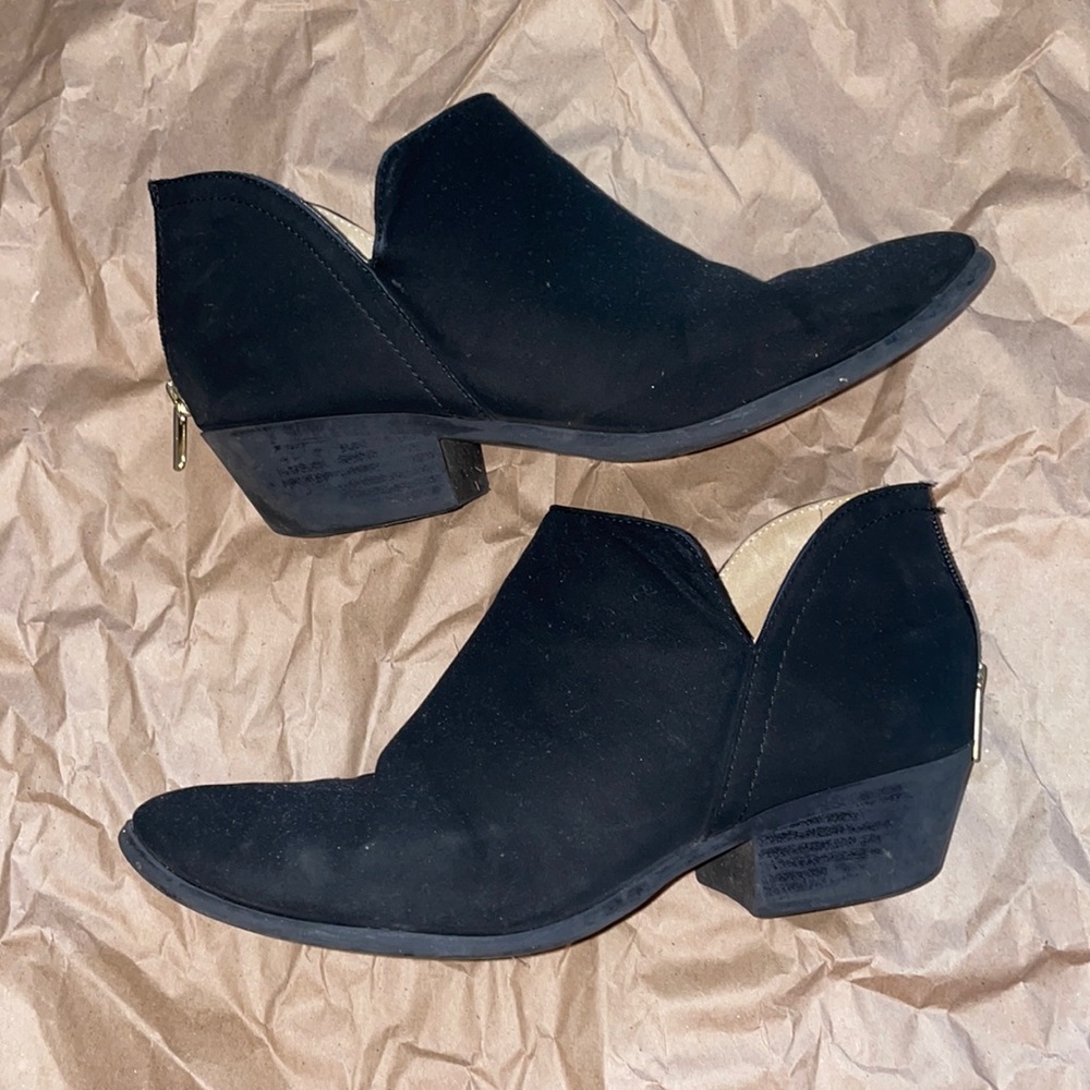 Black booties